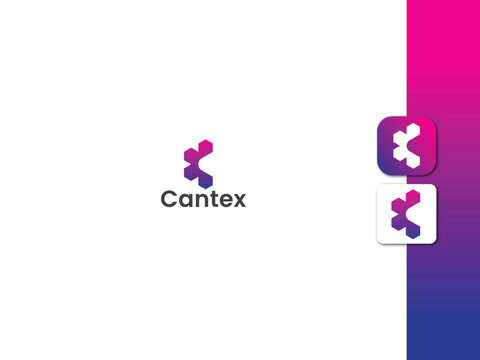 letter c monogram logo design template