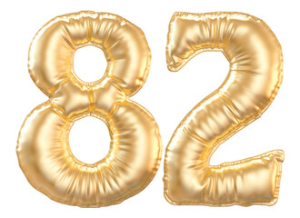 Golden Balloon Number 82