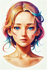 retrato art&iacute;stico