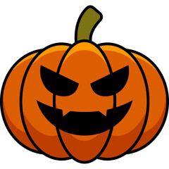 Halloween Pumpkin Illustration