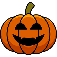 Halloween Pumpkin Illustration