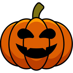 Halloween Pumpkin Illustration