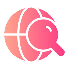 search gradient icon