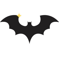 silhauette bat 