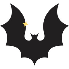 silhauette bat 