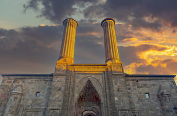 The Double Minaret Madrasa belongs to the Seljuk period. It is the historical and touristic symbol...