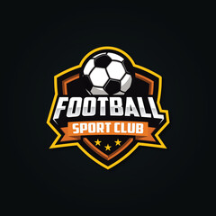 Football logo template