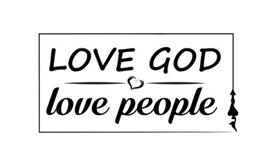 Biblical Phrase, Christian Faith, typography for print or use as poster, card, flyer or T Shirt	

