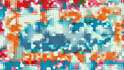 vintage and retro abstract background, colorful texture