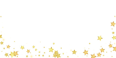 Magic stars vector overlay.  Gold stars scattered