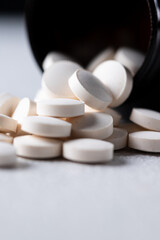 Taking medications in tablets