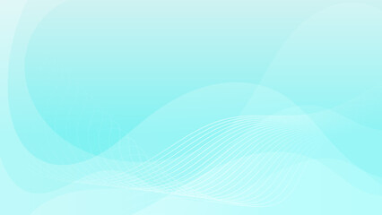 Wave Gradient Blue Subtle Background. Abstract Blue Gradient Wallpaper