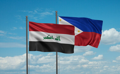 Philippines and Iraq flag