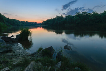 morning on the lake