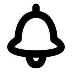 Bell line style icon vector design and illustration template