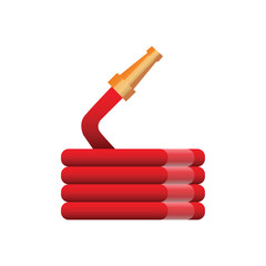 An elegant and minimalist water pipe icon, perfect for conveying concepts related to plumbing, construction, infrastructure, or water supply. The icon features a sleek and stylized representation 