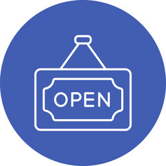 Open Tag Icon