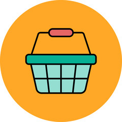 Shopping Bucket Icon
