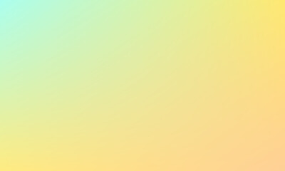 turquoise and yellow pastel color gradient background design