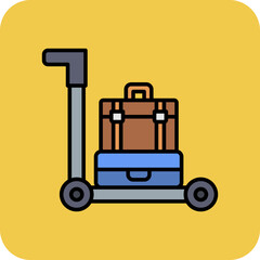 Airport cart Icon