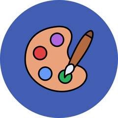 Color Palette Icon