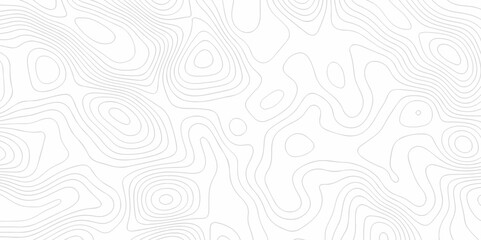 Abstract lines background. Contour maps. Vector illustration, Topo contour map on white background, Topographic contour lines. Background lines Topographic map. Geographic mountain relief.