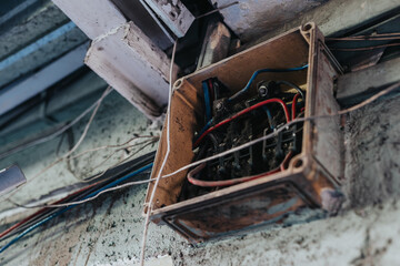 Abandoned street in Budapest, Hős street