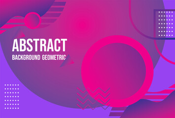 purple gradient wave background with circles. abstract geometric background. Modern Circle Layout. 3d Landing Page. website template