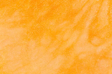 Foto op Aluminium close up of orange juicy pulp of pumpkin texture © romantiche