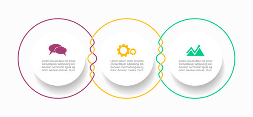 Infographic design template with place for your data. Vector illustration.
