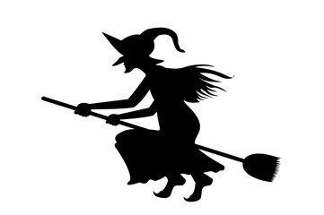 Fototapeta premium witch halloween isolate on transparent background PNG file