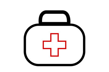nurse bag icon isolate on transparent background PNG file