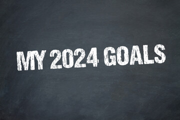 Obraz premium My 2023 goals 