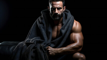 Obraz premium Muscular Man