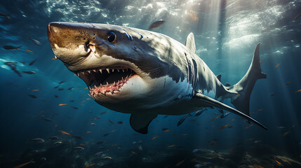 Fototapeta premium Shark in its Natural Habitat