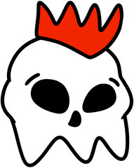 punk skull