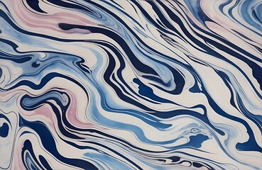 Fototapeta premium Abstract Liquid Marble Texture Ink Ripples Watercolor Design Background