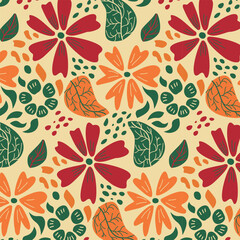 Cartoon Flower Patterns