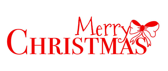 Fototapeta na wymiar merry christmas in English - ideal for website, email, presentation, postcard, book, t-shirt, sweatshirt, mug, photo, label, sticker, book, notebook, printable, Cricut, silhouette