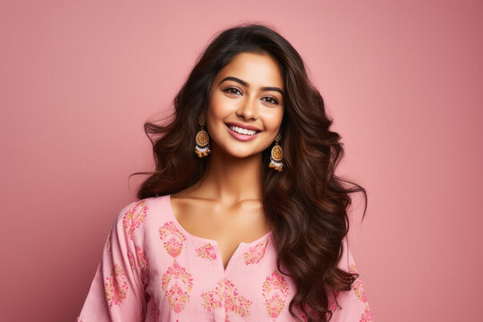 Young and beautiful indian woman.