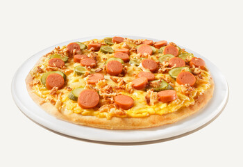 Pizza Hot Dog, Würstchen, käse, Sauce, Italien, Hot Dog,