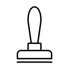 Rubber Stamp icon design
