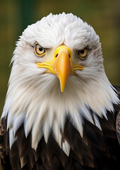 Obraz premium National Pride: The Bald Eagle's Majestic Presence