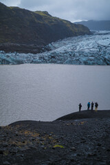  Ice of the Sólheimajökull Glacier in Iceland