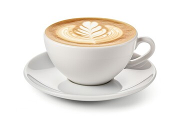cup of cappuccino. Generative AI
