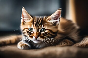portrait of a cute cat