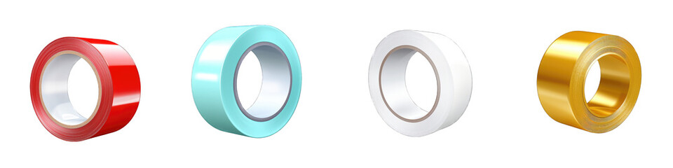 Adhesive Tape clipart collection, vector, icons isolated on transparent background