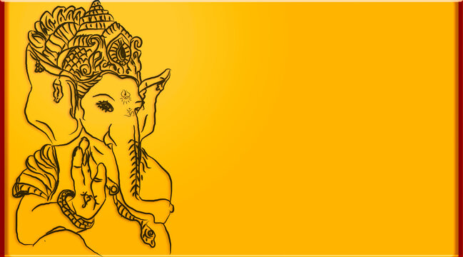 Ganesha is the son of Lord Shiva and the goddess Parvati