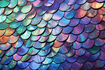 Shimmering and iridescent textures that give a multidimensional appearance. background