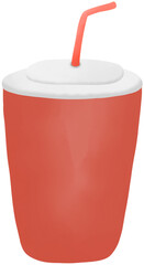 red paper cup